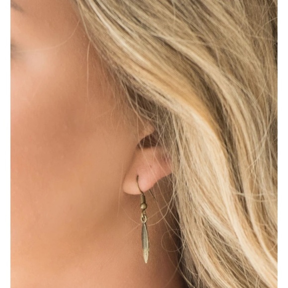 Terra Trailbreaker - Brass - Necklace & Earrings. New - Picture 4 of 4